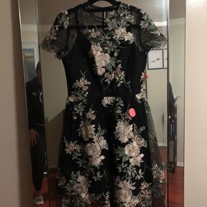 Chi Chi London Black Formal Dress